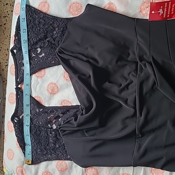 Enfocus woman’s black bodycon sequins details sleeveless stretch Coctail dress 6 - Picture 9 of 12